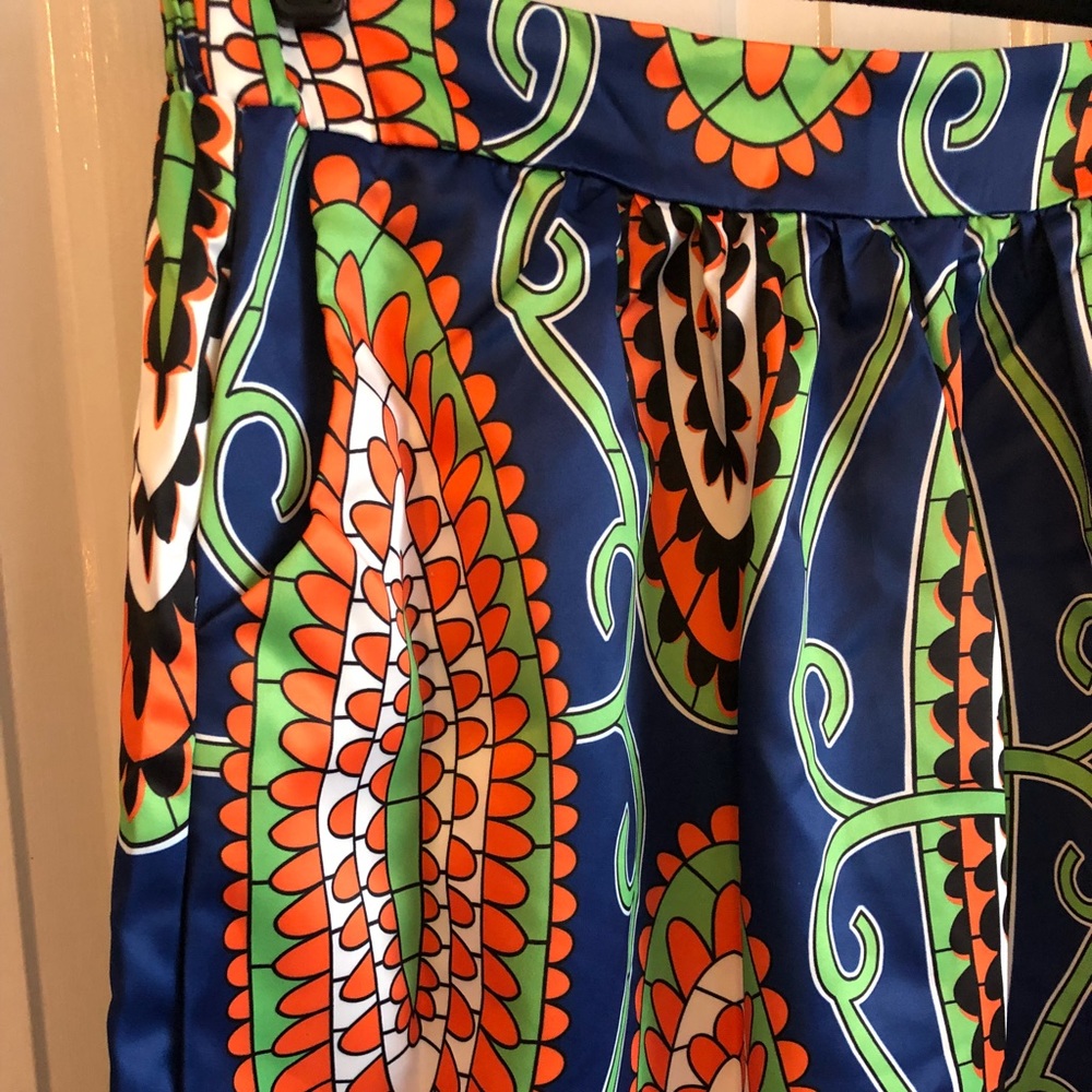 Ankira African print maxi skirt with pockets